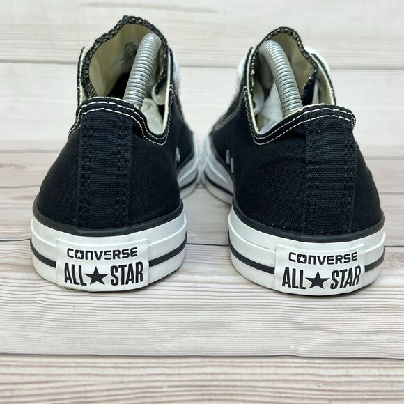 CONVERSE Chuck Taylor All Star Low Black Canvas Sneaker Shoe Men 9/Women 11 MINT - Picture 4 of 14